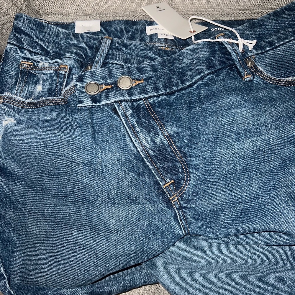 Good American Blue High Rise Jeans